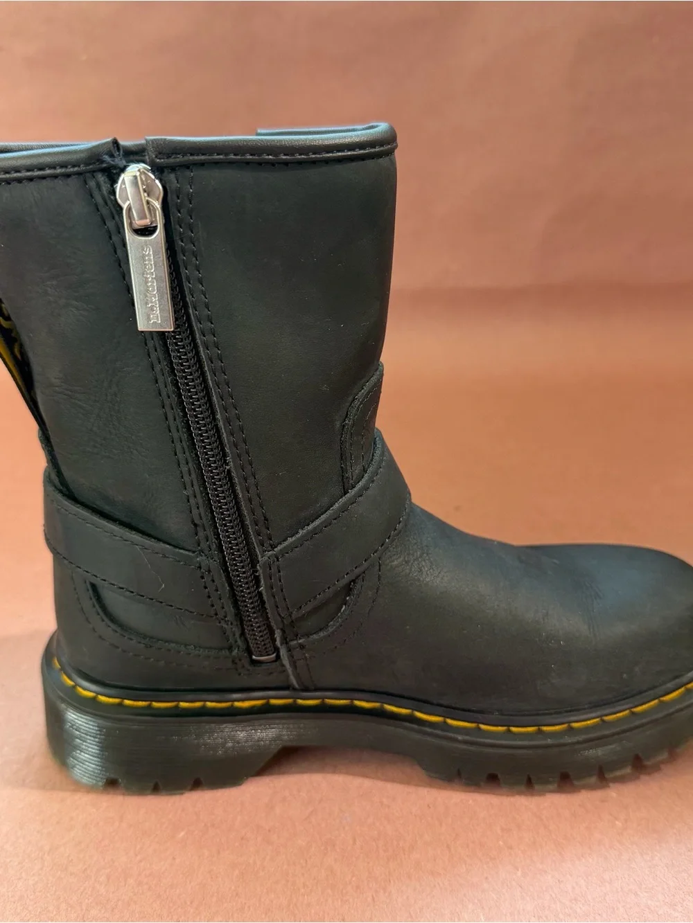 Dr. Martens Genaya Biker Boots Kids size 1